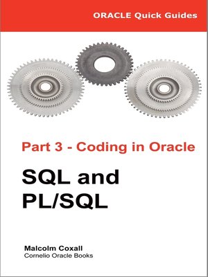cover image of Part 3--Coding in Oracle: SQL and PL/SQL